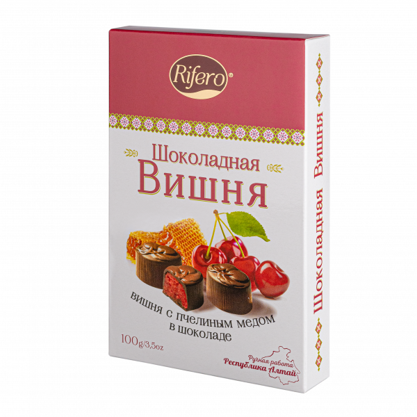 №1 Риф и ко Конфеты "Шоколадная ВИШНЯ" 100г  в Куйбышеве