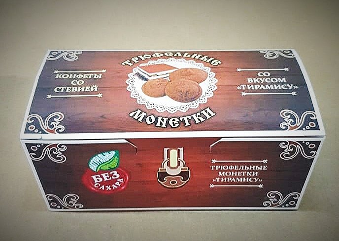  Трюфельные монетки вкус "Тирамису" 170г в Куйбышеве