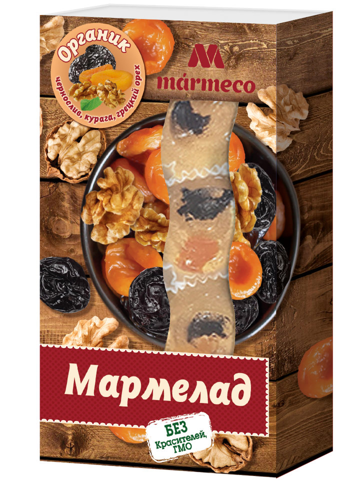  Мармелад "Органик"  Курага, Чернослив, грецкий орех, 180г  в Куйбышеве