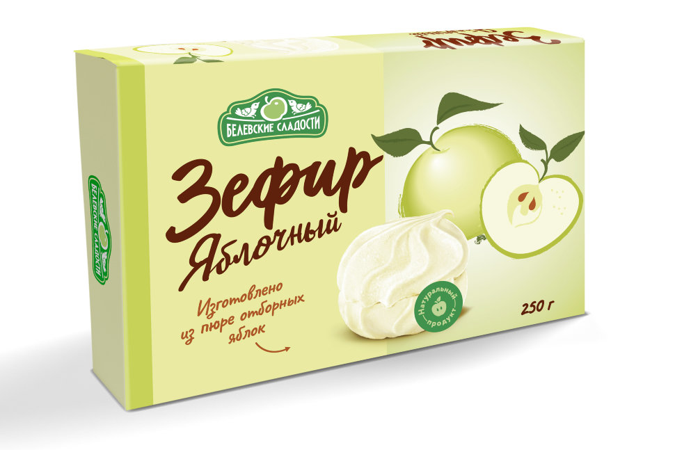  Зефир белевский "Яблочный" 250г в Куйбышеве